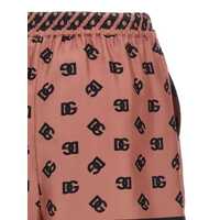 Pantaloni casual Dolce & Gabbana Dama - Pantaloni casual Dolce & Gabbana Dolce & Gabbana Silk Bermuda Shorts PINK Femei (BM 17655750) - B-mall.ro