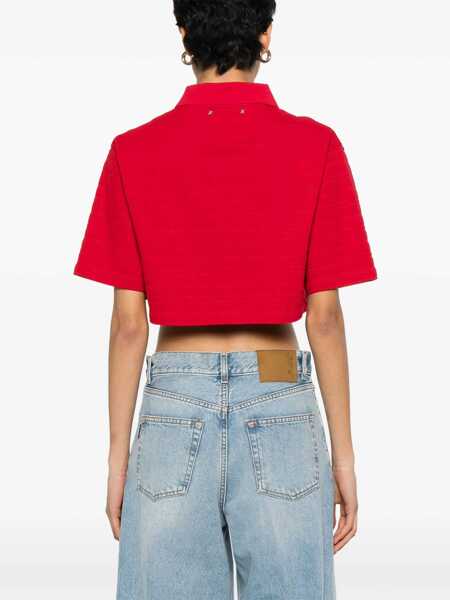 Camasi Golden Goose Golden Goose T-Shirts And Polos HAUTE RED Femei (BM 17656152) 4