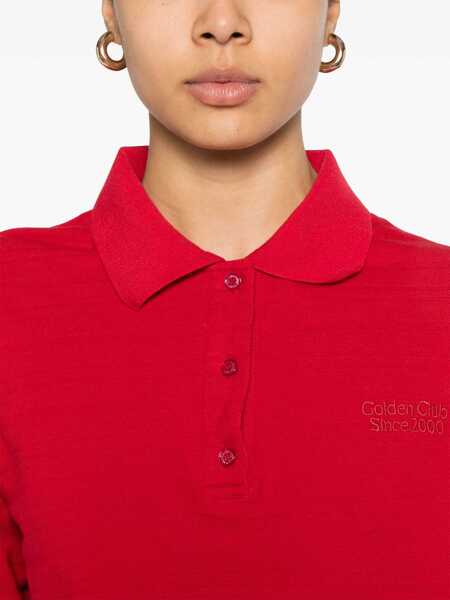 Camasi Golden Goose Golden Goose T-Shirts And Polos HAUTE RED Femei (BM 17656152) 5