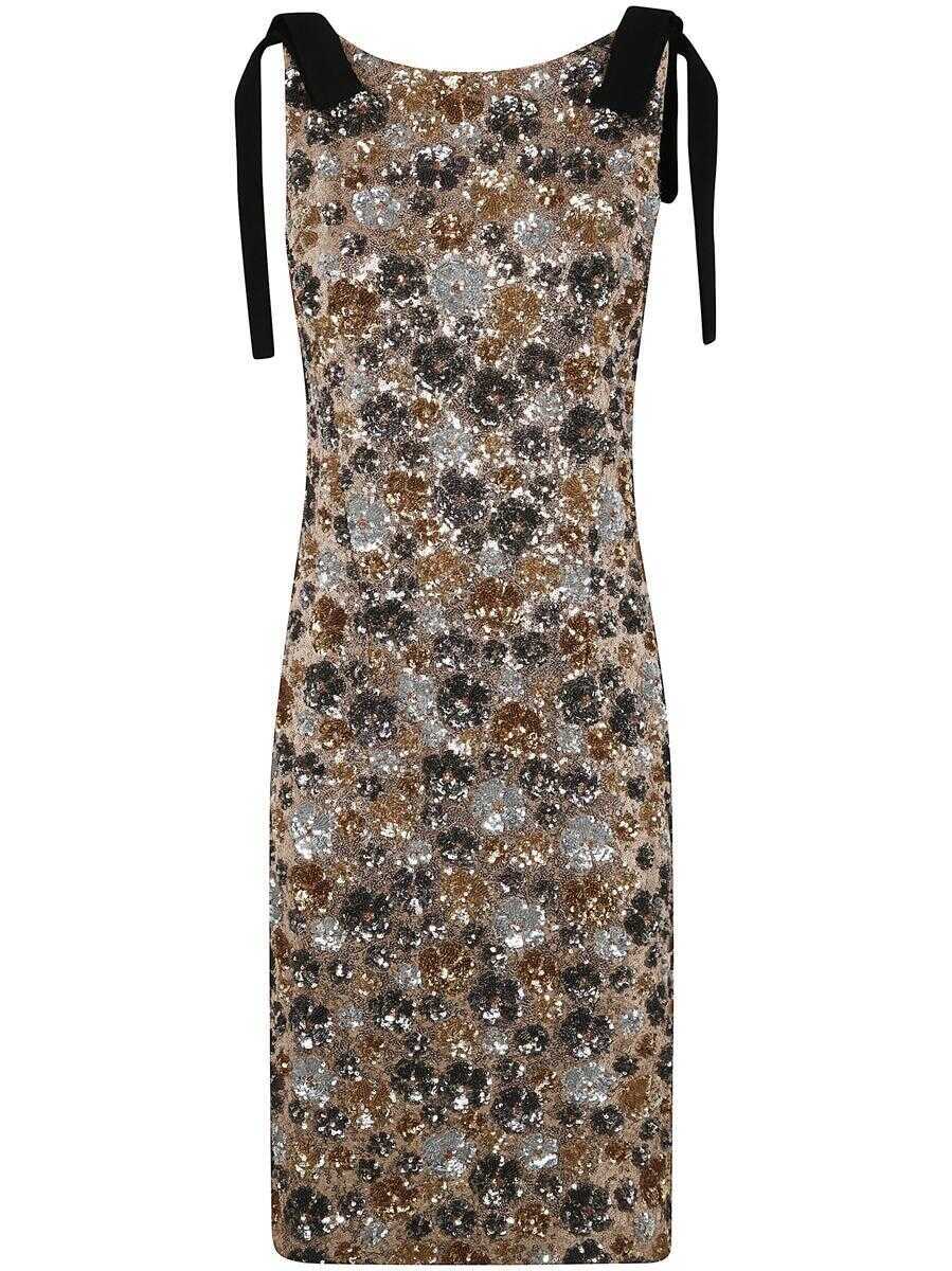 Rochii N21 N21 Lurex Dress Clothing GREY Femei (BM 17656167) 1