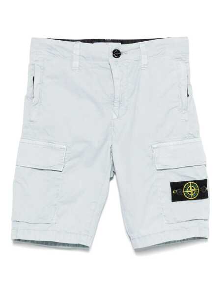 Pantaloni scurti Stone Island REGULAR SHORTS Light Blue Baieti (BM 17658093) 1