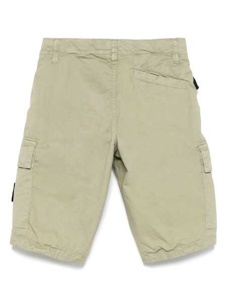 Pantaloni scurti Stone Island REGULAR SHORTS Brown Baieti (BM 17658105) 2