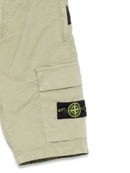 Pantaloni scurti Stone Island REGULAR SHORTS Brown Baieti (BM 17658105) 3