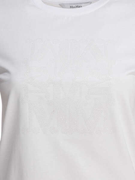 Tricouri Max Mara MaxMarabesque T-shirt White Femei (BM 17658204) 3