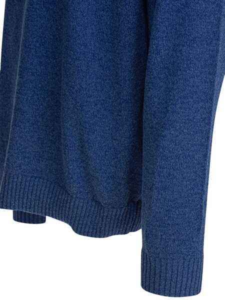 Pulovere Beams Plus Lily Yarn sweater Blue Barbati (BM 17658210) 5