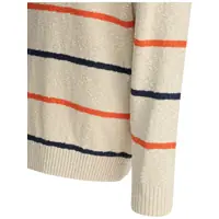 Pulovere pentru Barbati - Pulovere casual Beams Plus Knitwear White Barbati (BM 17658219) - B-mall.ro