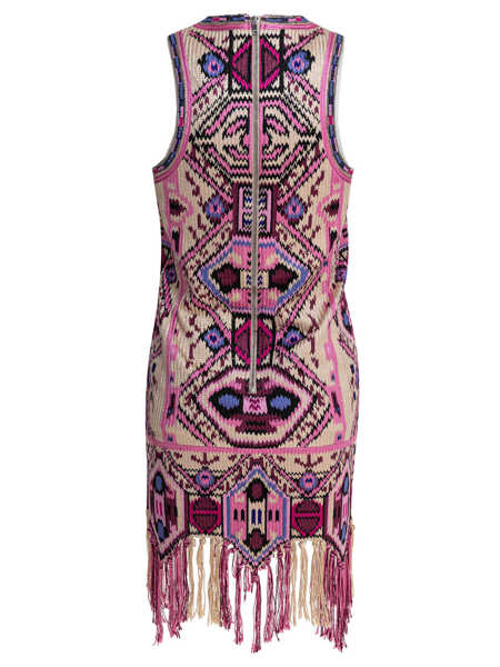 Rochii elegante Isabel Marant Embroidered dress with bangs Pink Femei (BM 17658228) 2