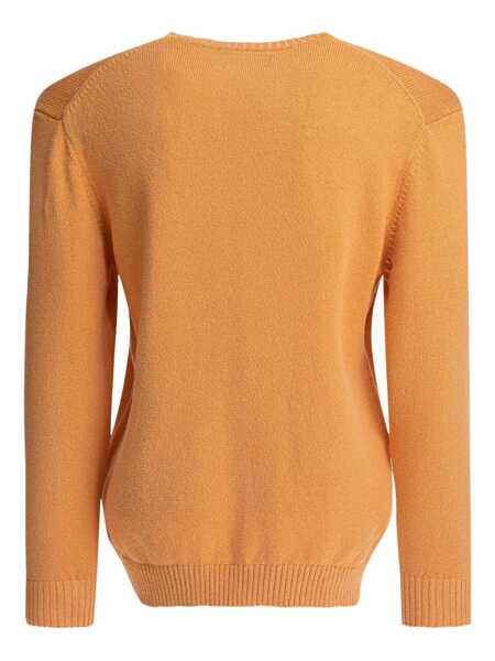 Pulovere Beams Plus Lily Yarn sweater Orange Barbati (BM 17658267) 2