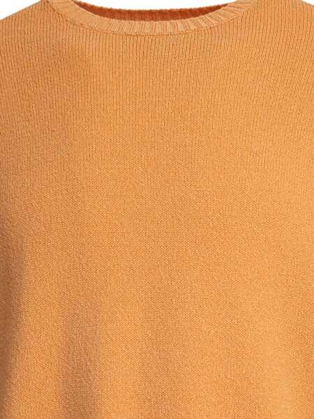 Pulovere Beams Plus Lily Yarn sweater Orange Barbati (BM 17658267) 3