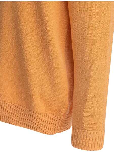 Pulovere Beams Plus Lily Yarn sweater Orange Barbati (BM 17658267) 4