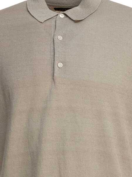 Tricouri Polo Beams Plus Hemp polo shirt Grey Barbati (BM 17658291) 5