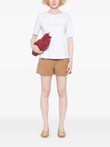 Tricouri Herno Cotton t-shirt with buttons White Femei (BM 17658444) 2