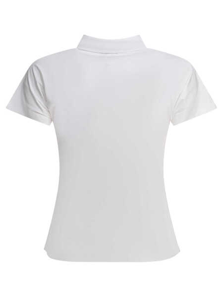 Tricouri Polo Herno Cotton polo shirt White Femei (BM 17658459) 2