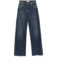 Blugi drepti 7 FOR ALL MANKIND DENIM JSP0A910CI DARK BLUE Femei