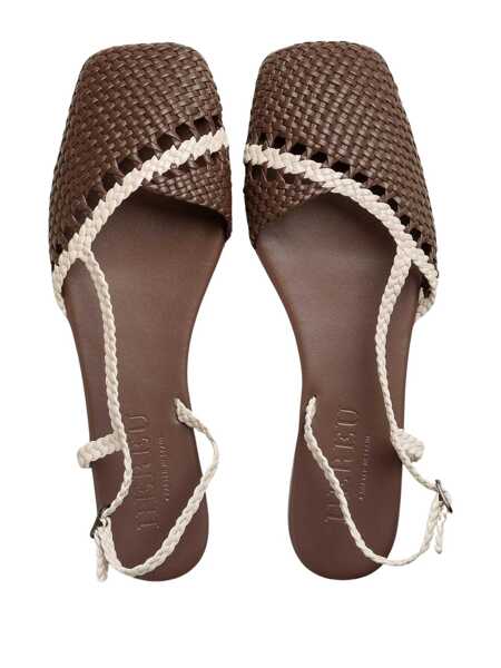 Sandale HEREU HEREU SANDAL RONDWFS25.002.8I COCOA IVORY Cocoa Ivory Femei (BM 17658753) 2