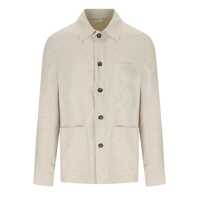 Camasi de blugi MANUEL RITZ BEIGE SHIRT-STYLE JACKET Barbati