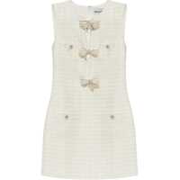 Rochii casual Bouclé Mini Dress With Bow Femei