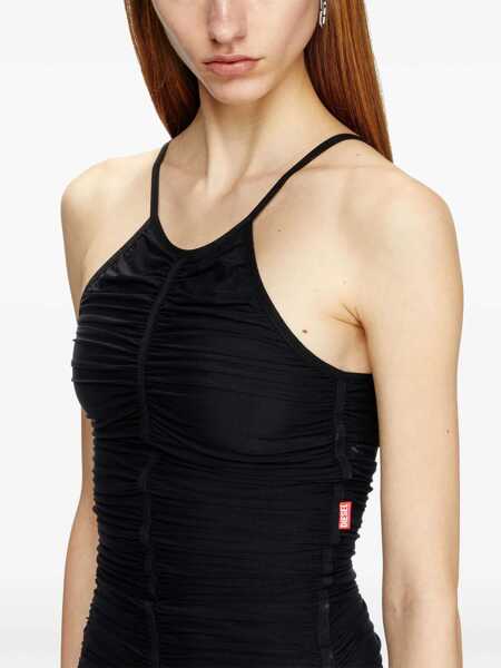 Rochii casual Diesel D-Amami Long Dress BLACK Femei (BM 17658955) 5