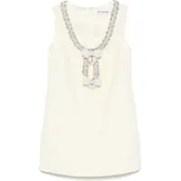 Rochii casual Crepe Mini Dress With Bows Femei