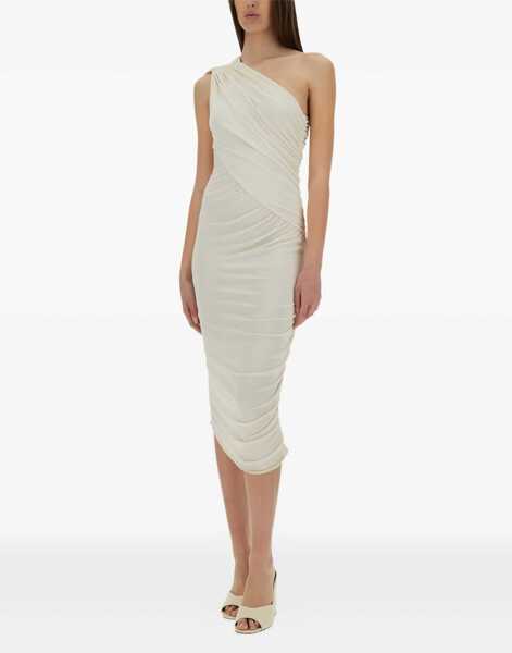 Rochii casual RICK OWENS LILIES Long Dress Amira WHITE Femei (BM 17658976) 2