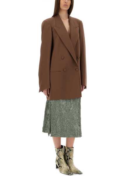 Sacouri Dries Van Noten Wool Blazer BROWN Femei (BM 17658982) 2