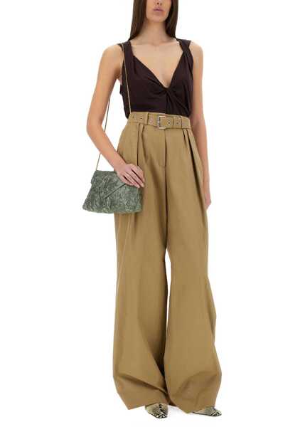 Bluze Dries Van Noten Jersey Top BORDEAUX Femei (BM 17658985) 2