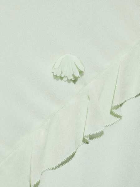 Rochii casual Self-Portrait Long Dress With Floral Appliqus GREEN Femei (BM 17658997) 5