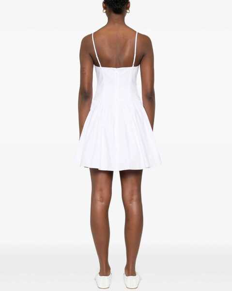 Rochii casual STAUD Mini Dress Dena WHITE Femei (BM 17659003) 4