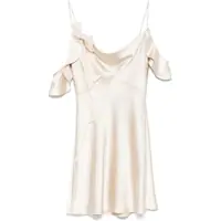 Rochii casual Mini Dress With Floral Appliqués Femei