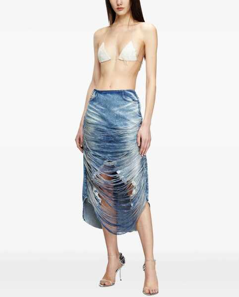 Bluze Diesel Jacquard Denim Top DENIM Femei (BM 17659024) 2