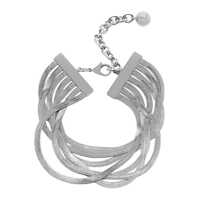 Bijuterii 'Imperial' Metallic Small Necklace With Adjustable Rear Closure In Brass Woman Femei
