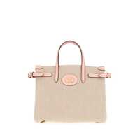 Genti de mana Valentino Garavani Beige Cotton Antibes Tote Femei