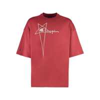 Tricouri Rick Owens Rick Owens X Champion - Tommy T Cotton T-Shirt Barbati