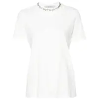 Tricouri Golden Goose Embroidered Cotton T-Shirt Femei