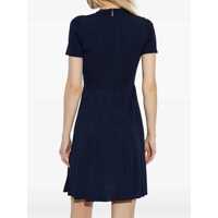 Imbracaminte Michael Kors Dama - Rochii Michael Kors Michael Kors Ribbed Knit Dress BLUE Femei (BM 17659884) - B-mall.ro