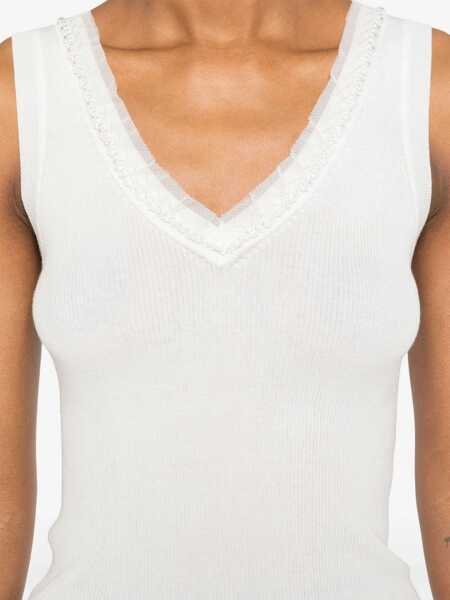 Pulovere P.A.R.O.S.H. SWEATER White Femei (BM 17660124) 5