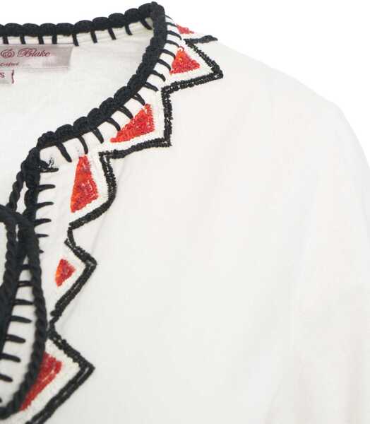 Rochii scurte Connor & Blake Short Tunic dress Gaia White Femei (BM 17660521) 5