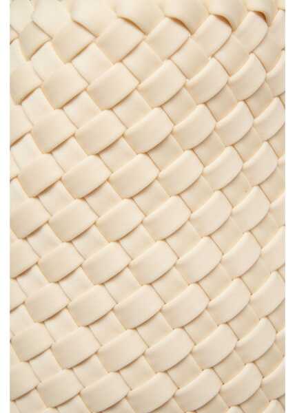 Genti de mana Marrea Basket bag in neoprene Beige Femei (BM 17660557) 5