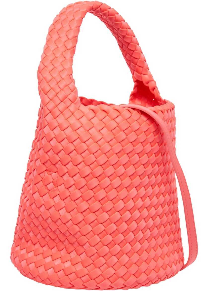 Genti de mana Marrea Basket bag in neoprene Red Femei (BM 17660557) 3