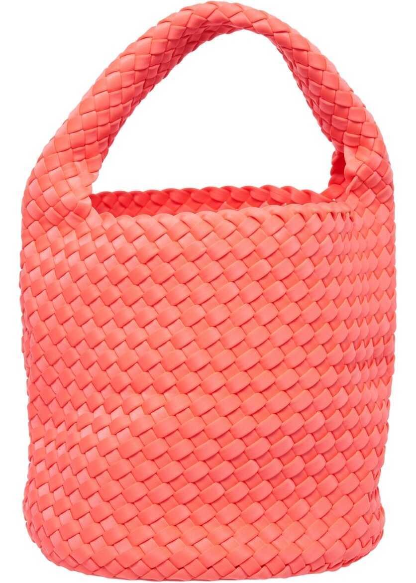 Genti de mana Marrea Basket bag in neoprene Red Femei (BM 17660557) 4