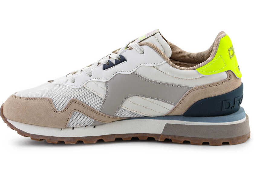 Sneakers D.Franklin Vibla ZIG Patch DFSH378008-BEIG Beige Beige Barbati (BM 17660659) 4