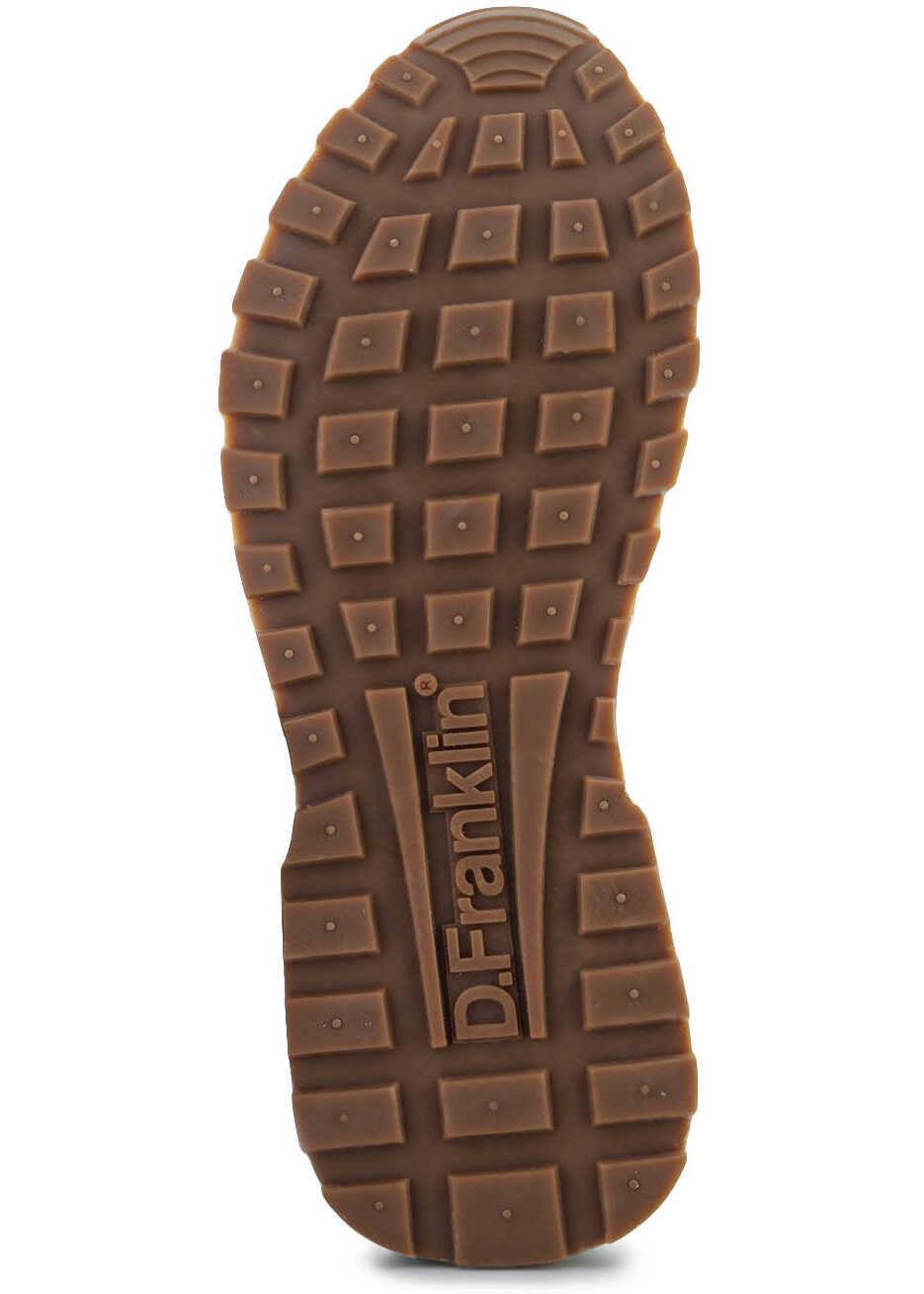 Sneakers D.Franklin Vibla ZIG Patch DFSH378008-BEIG Beige Beige Barbati (BM 17660659) 7