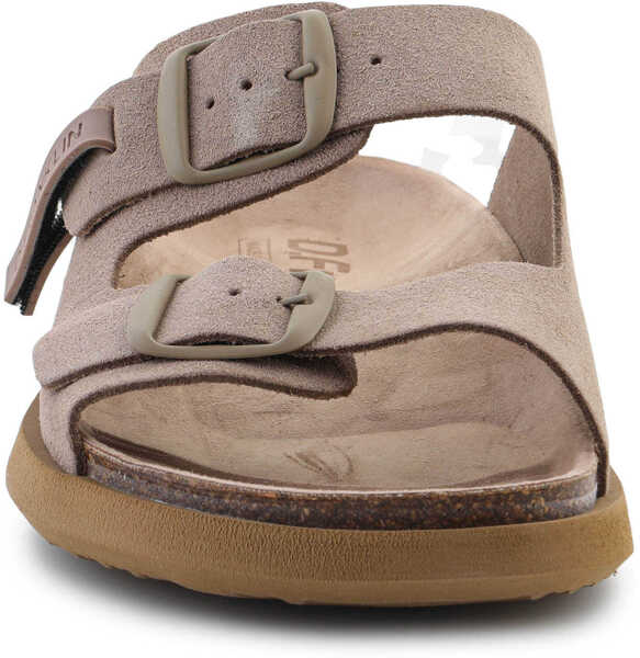 Saboti D.Franklin Vibe Sandals Buckle Taupe Beige Barbati (BM 17660665) 2