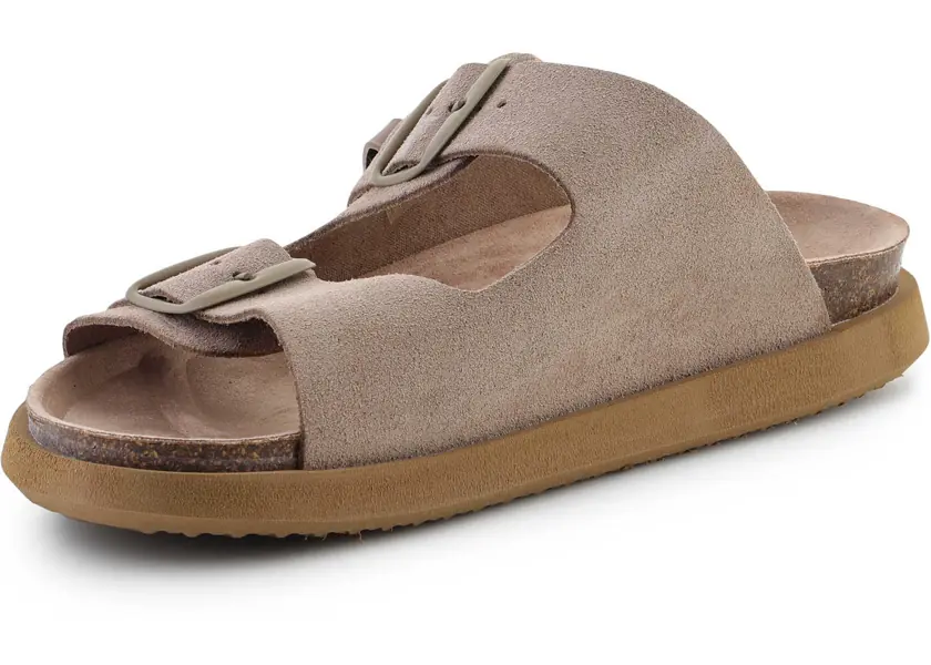 Saboti D.Franklin Vibe Sandals Buckle Taupe Beige Barbati (BM 17660665) 4