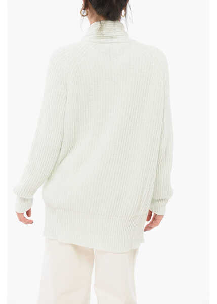 Cardigane BRUNO MANETTI Double-Breasted Cotton Chenille Cardigan Light Blue Femei (BM 17660701) 2