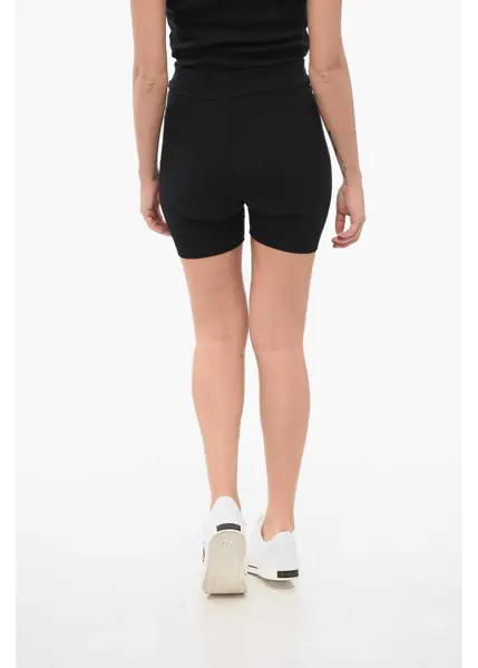 Pantaloni scurti Vivienne Westwood Knitted Bea Shorts With Embroidered Logo Black Femei (BM 17660872) 2