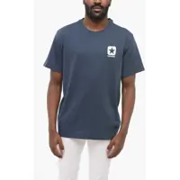 Tricouri Converse Cotton Crew-Neck T-Shirt With Contrast And Embossed Logo