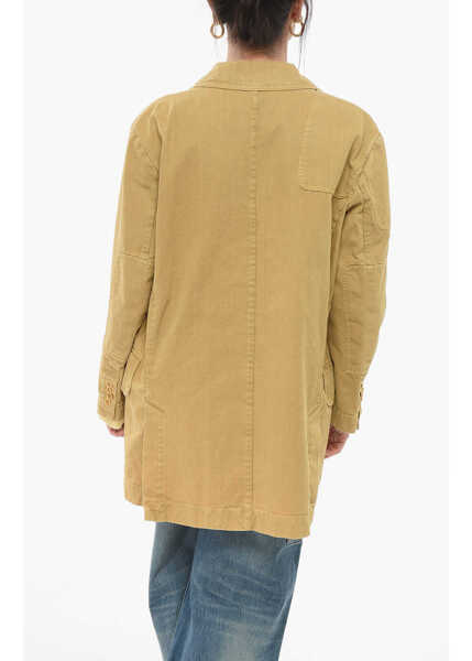 Sacouri elegante Max Mara Sfilata Canvas Jacket Dizzy Yellow Femei (BM 17661064) 2