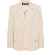 Sacouri Half-Lined Les Sculpture Linen Blend Blazer Barbati