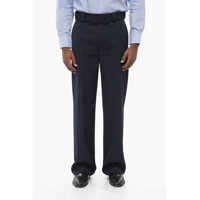 Pantaloni casual 4-Pocketed Paulson Wool Blend Pants With Belt Barbati